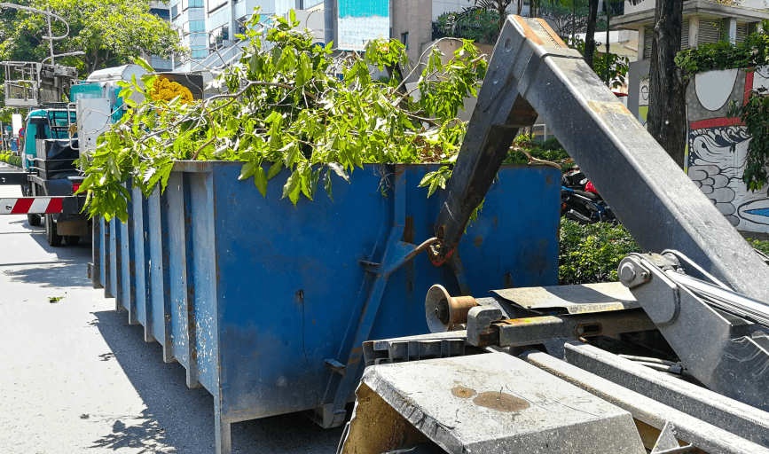 Yard Waste Dumpster Rental